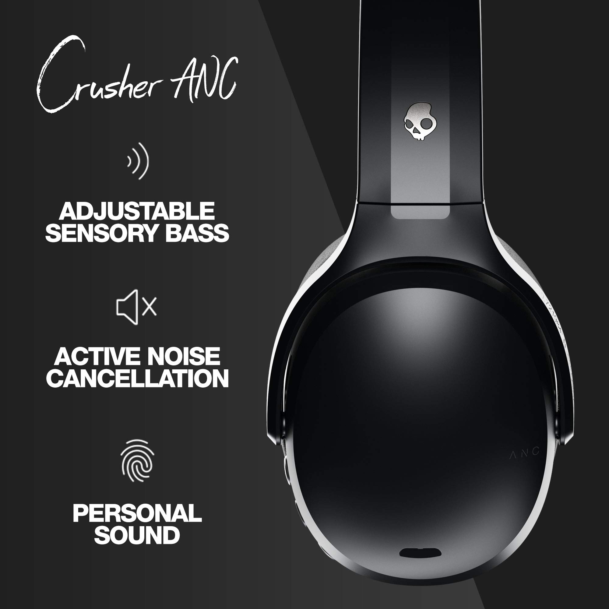 Foto 4 pulgar | Auriculares Skullcandy Crusher Anc Con Cancelación De Ruido Para Colocar Sobre Las Orejas - Venta Internacional.
