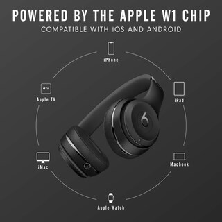 Foto 6 | Beats Solo3 Wireless, Negro Mate, Icono De Beats - Venta Internacional.