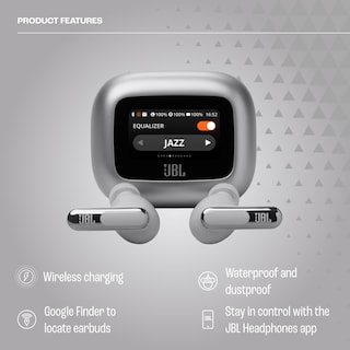 Foto 4 | Auriculares Jbl Live Beam 3 True Wireless Plateado - Venta Internacional