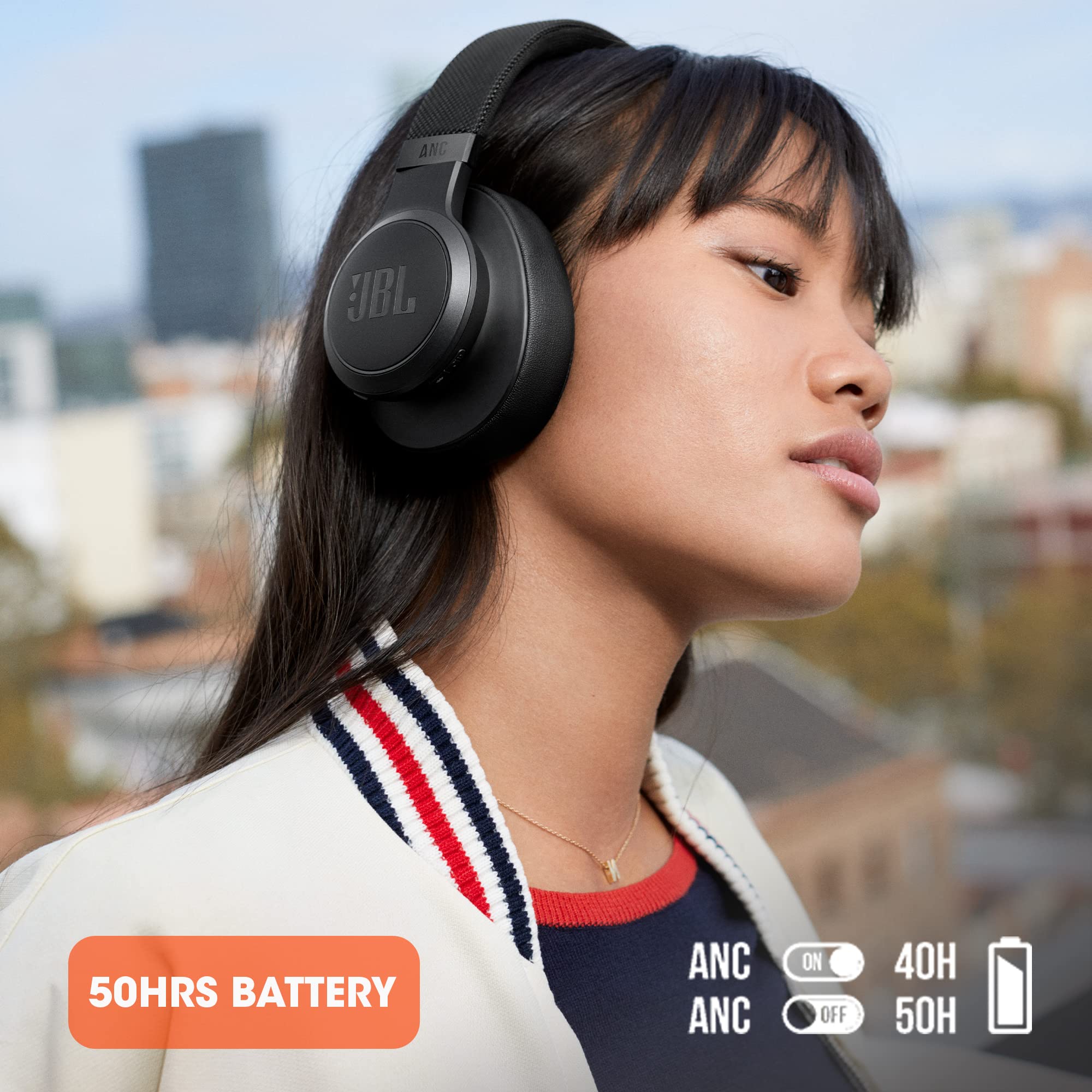 Foto 6 pulgar | Auriculares Supraaurales Inalámbricos Jbl Live 660nc Azul- Venta Internacional