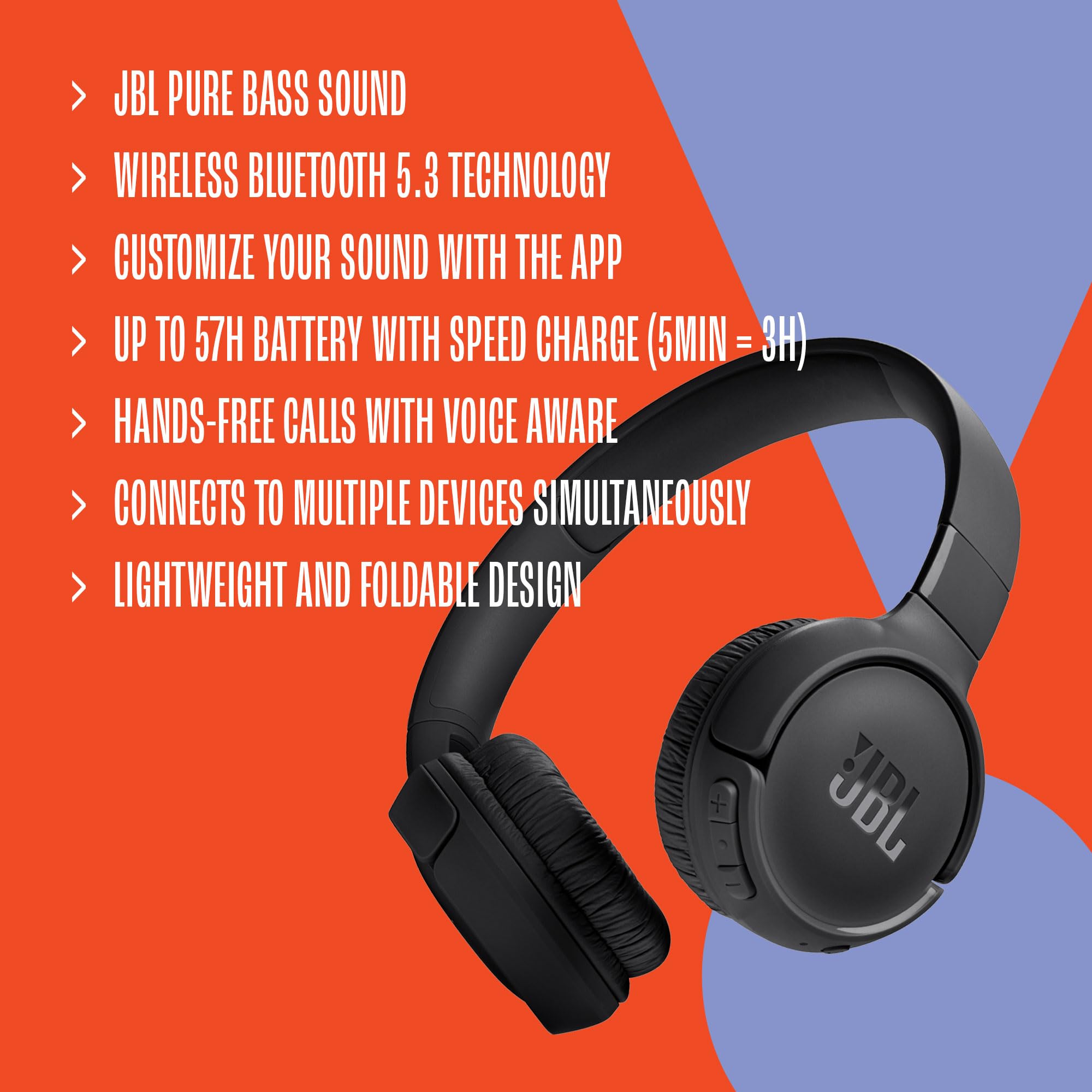 Foto 7 pulgar | Auriculares Supraaurales Inalámbricos JBL Tune 520bt Blancos 57h con Batería - Venta Internacional.