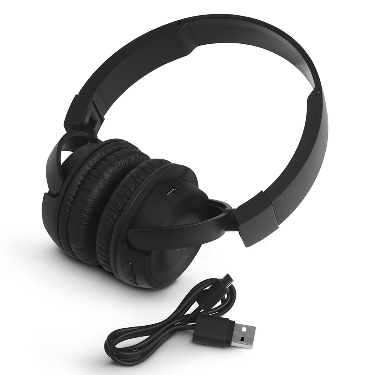 Foto 2 pulgar | Auriculares Supraaurales Inalámbricos Jbl T450bt Con Mando A Distancia Negros - Venta Internacional