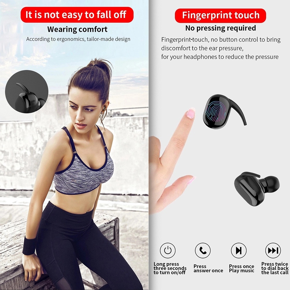 Foto 4 pulgar | Kit De 2 Auriculares Bluetooth Y30 - Venta Internacional.