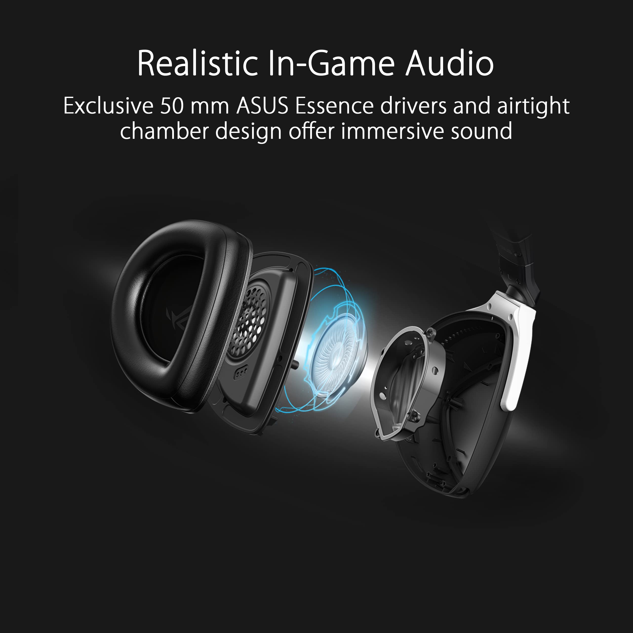 Foto 4 pulgar | Auriculares Inalámbricos Para Juegos Asus Rog Delta S Con Controlador Negro De 50 Mm - Venta Internacional.