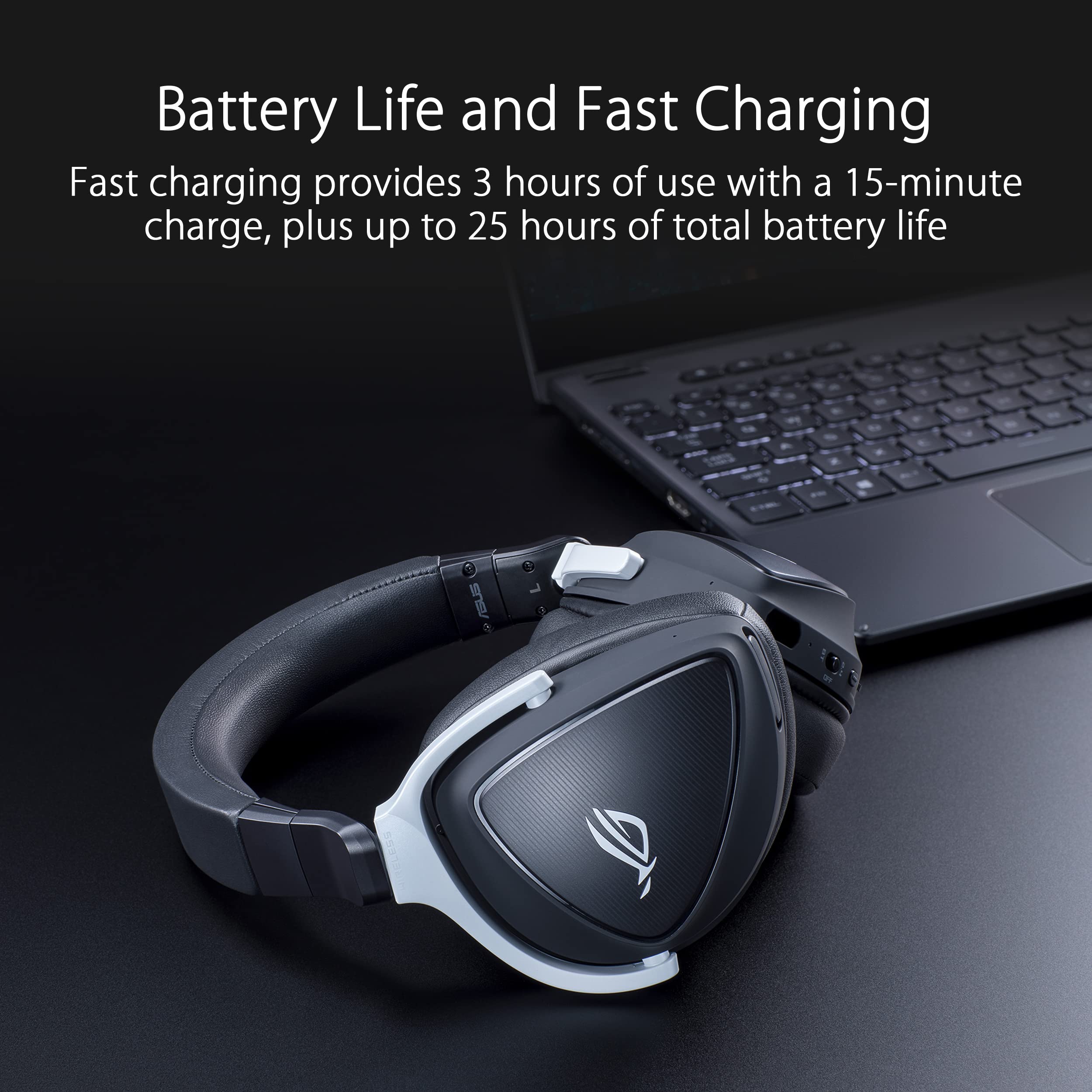 Foto 6 pulgar | Auriculares Inalámbricos Para Juegos Asus Rog Delta S Con Controlador Negro De 50 Mm - Venta Internacional.