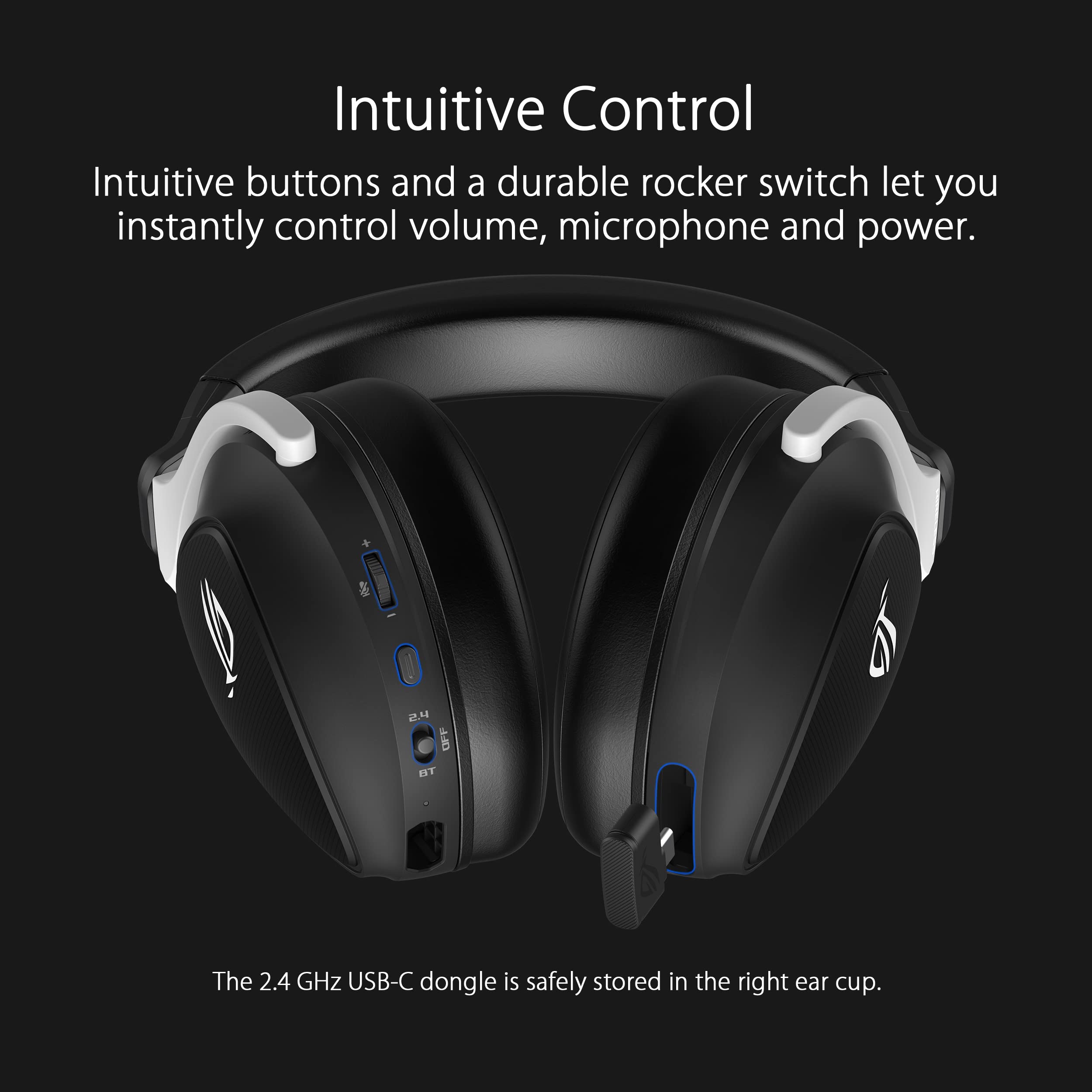 Foto 8 pulgar | Auriculares Inalámbricos Para Juegos Asus Rog Delta S Con Controlador Negro De 50 Mm - Venta Internacional.