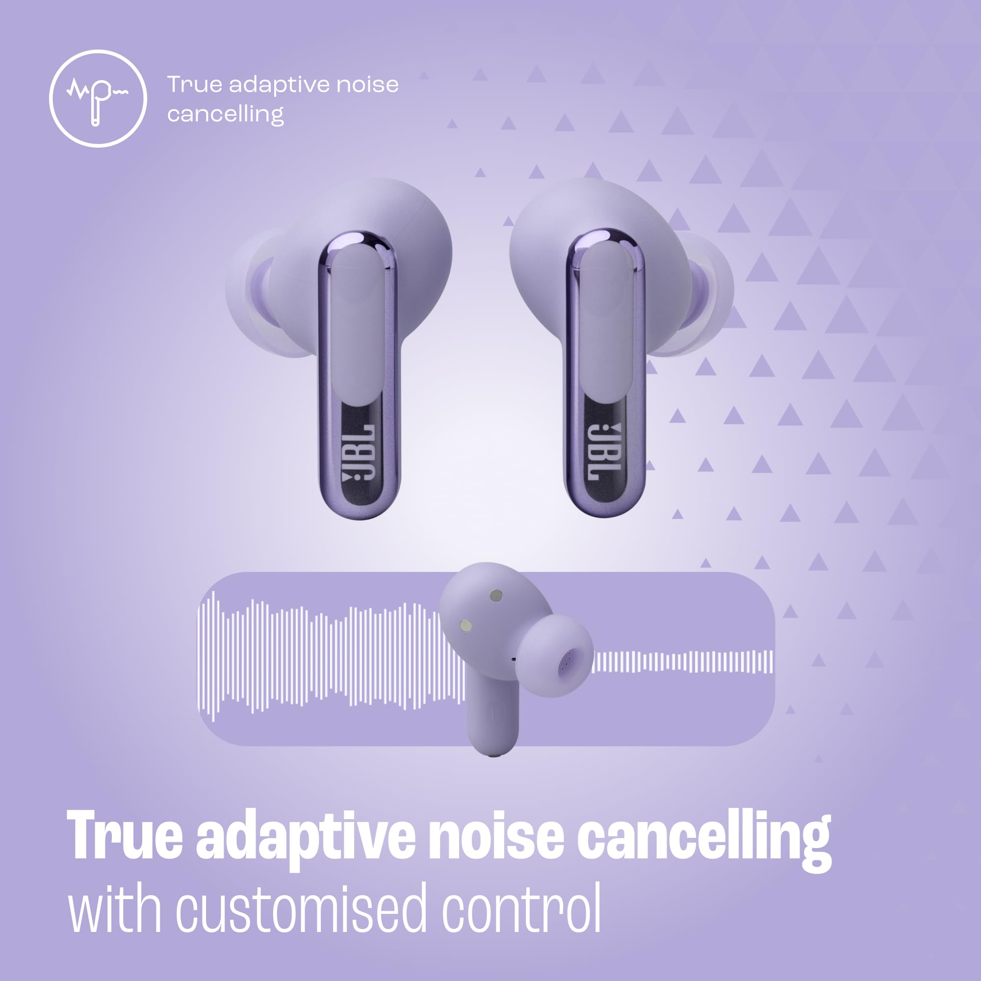 Foto 6 pulgar | Auriculares Jbl Live Beam 3 True Wireless Morado - Venta Internacional