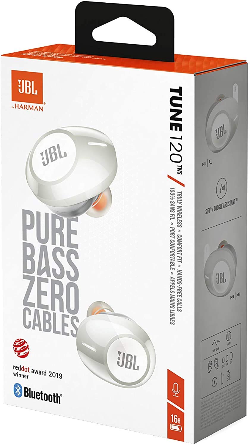Foto 3 pulgar | Auriculares Inalámbricos Jbl Tune 120 con Funda de Carga - Venta Internacional
