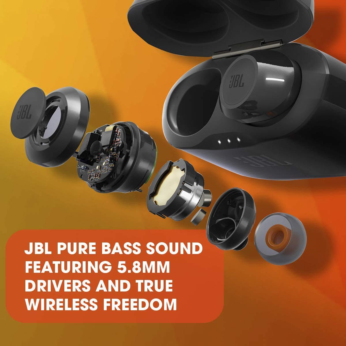 Foto 5 pulgar | Auriculares Inalámbricos Jbl Tune 120 con Funda de Carga - Venta Internacional