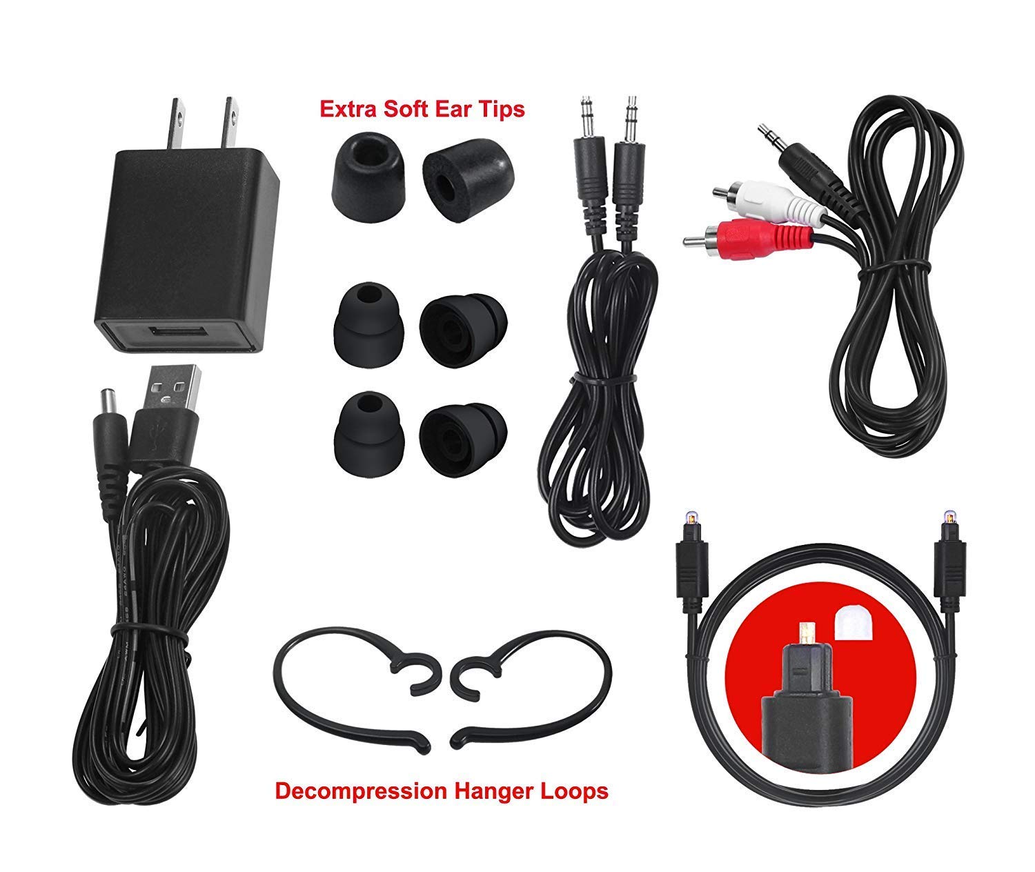 Foto 8 pulgar | Auriculares Inalámbricos Simolio Para Ver Televisión Con Un Alcance De 100 Pies - Venta Internacional.