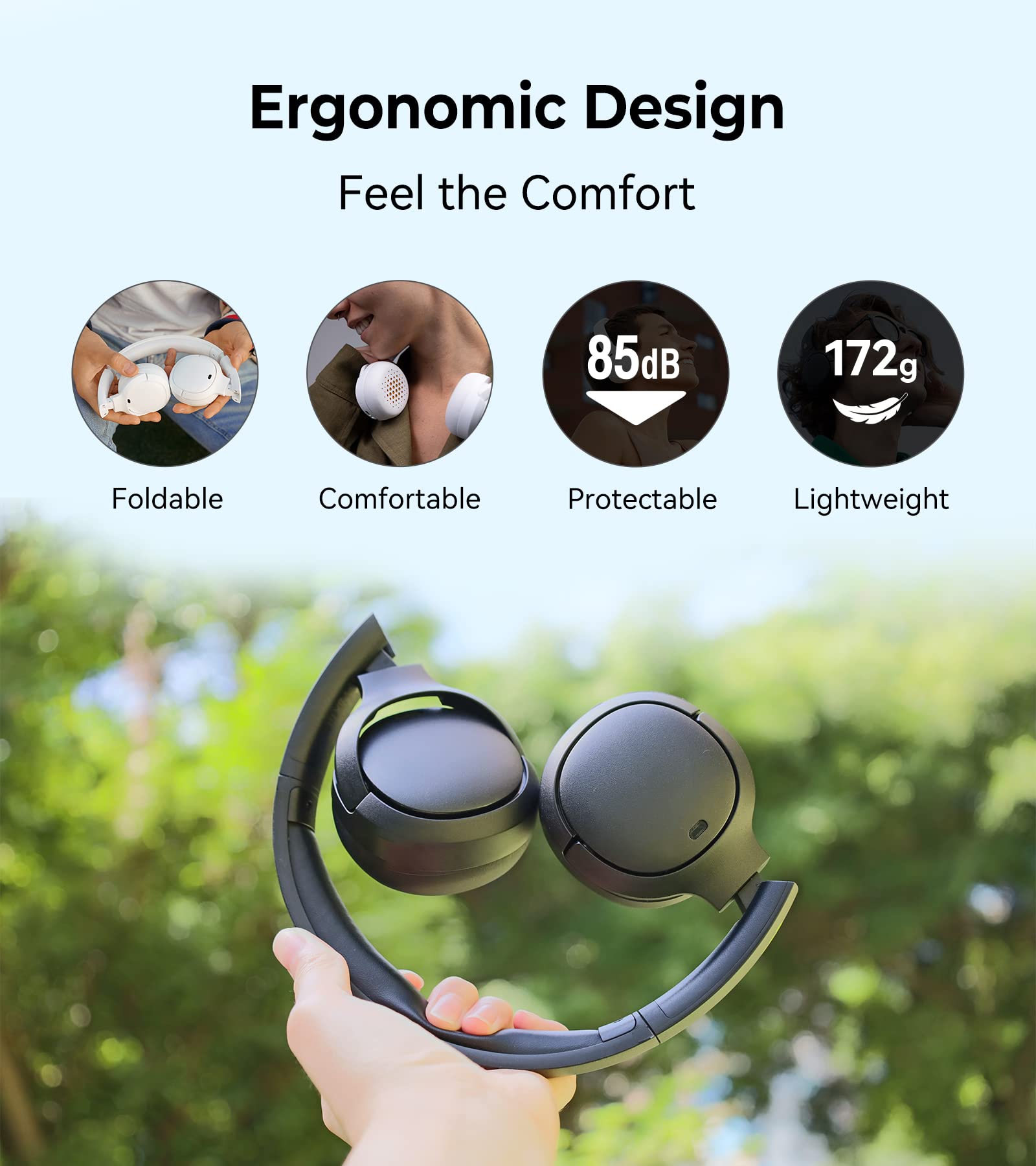 Foto 7 pulgar | Auriculares Supraaurales Inalámbricos Edifier Wh500 Bluetooth V5.2 Azul - Venta Internacional.