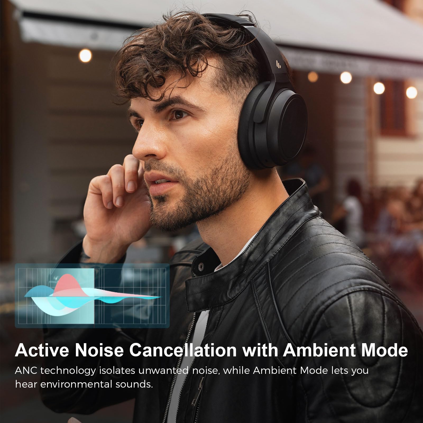Foto 5 pulgar | Auriculares Supraaurales Inalámbricos Con Cancelación Activa De Ruido Edifier Wh700nb - Venta Internacional.