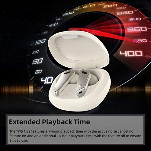 Foto 7 pulgar | Auriculares Edifier Tws Nb2 True Wireless Anc 32 Horas Blancos - Venta Internacional.