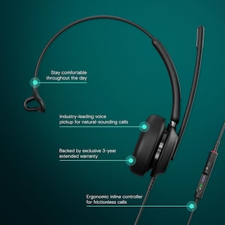 Foto 2 | Auriculares De Oficina Epos Impact 730 Professional Con Cable Y Micrófono Usb-c - Venta Internacional.
