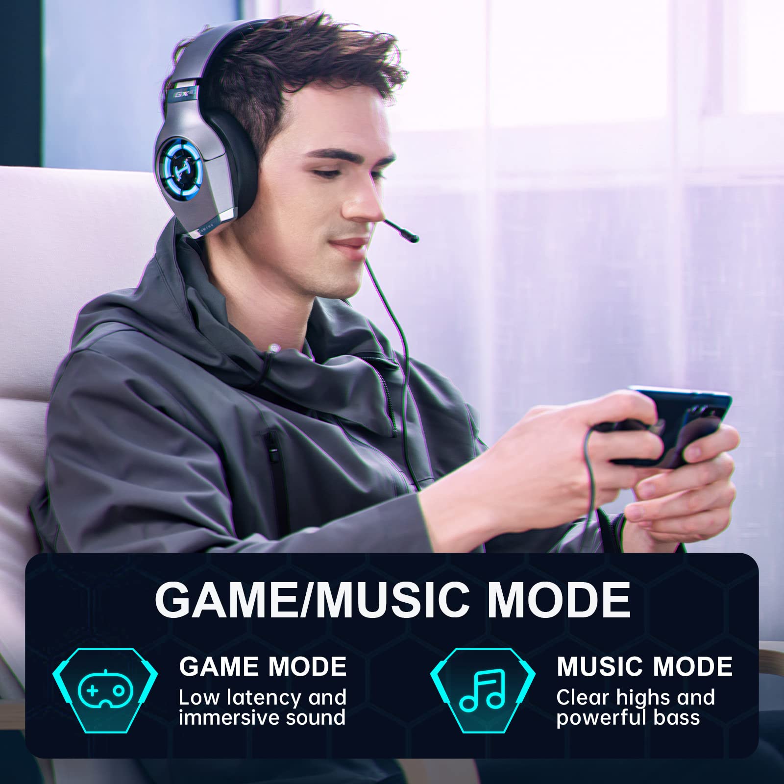 Foto 6 pulgar | Auriculares Para Videojuegos Edifier Hecate Gx Hi-res Para Ps4/ps5/pc/switch/xbox - Venta Internacional.
