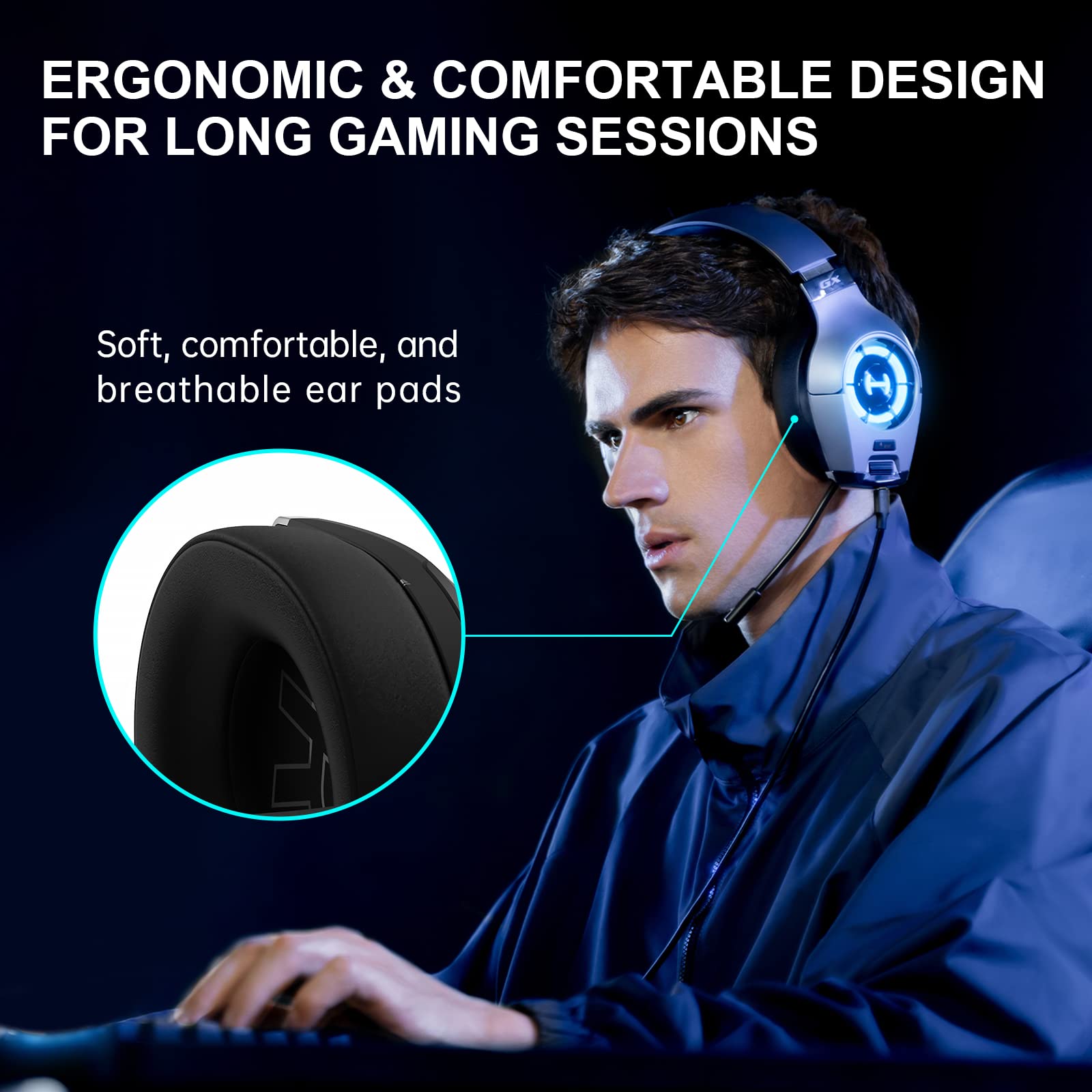 Foto 7 pulgar | Auriculares Para Videojuegos Edifier Hecate Gx Hi-res Para Ps4/ps5/pc/switch/xbox - Venta Internacional.