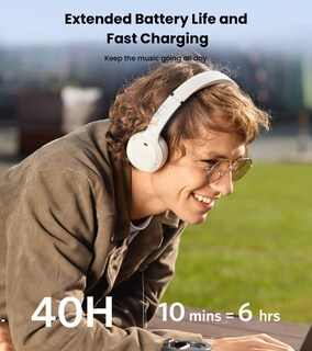 Foto 2 | Auriculares Supraaurales Inalámbricos Edifier Wh500 Con 40 Horas De Reproducción, Color Blanco - Venta Internacional.