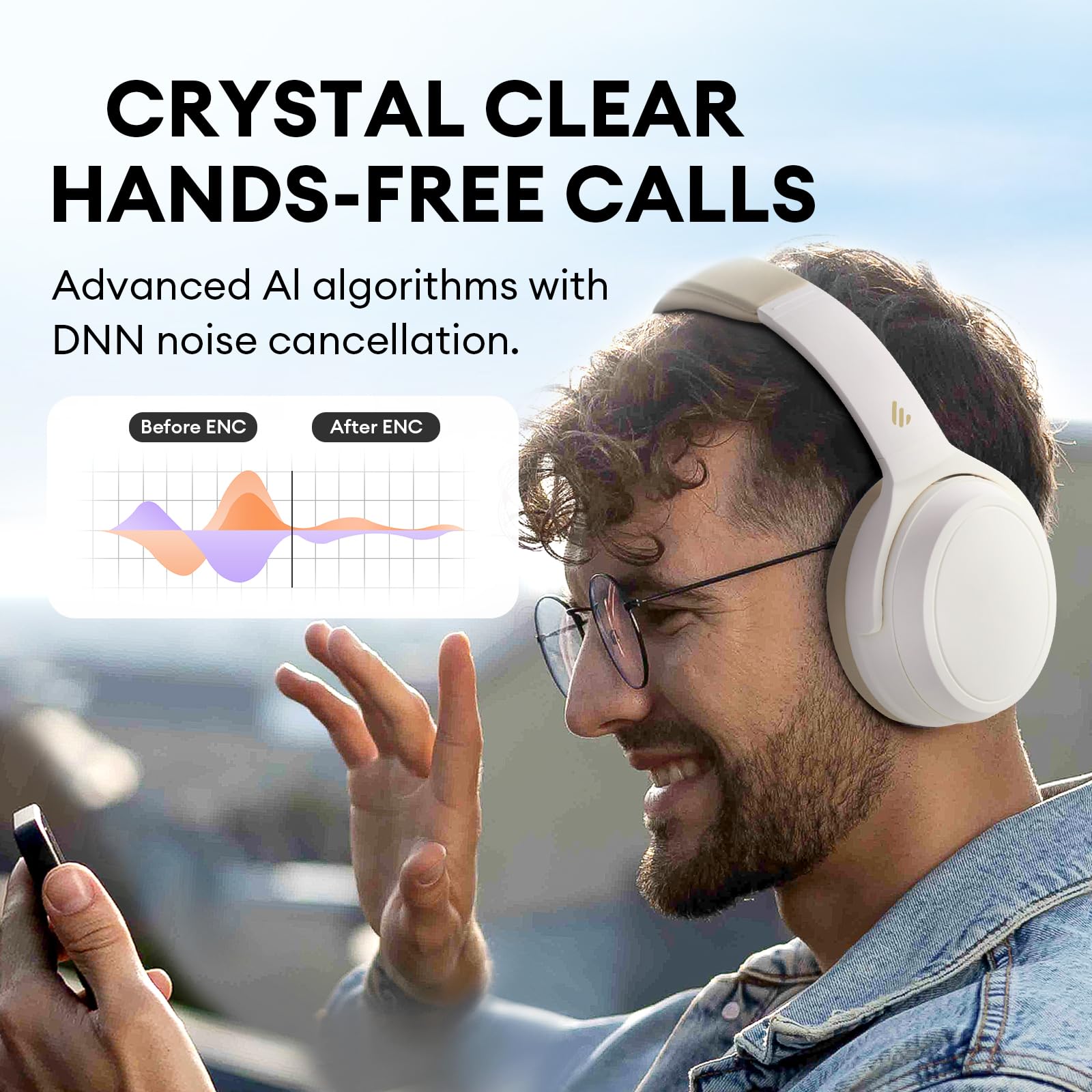 Foto 5 pulgar | Auriculares Edifier Wh700nb Con Cancelación Activa De Ruido Bluetooth 5.3 - Venta Internacional.