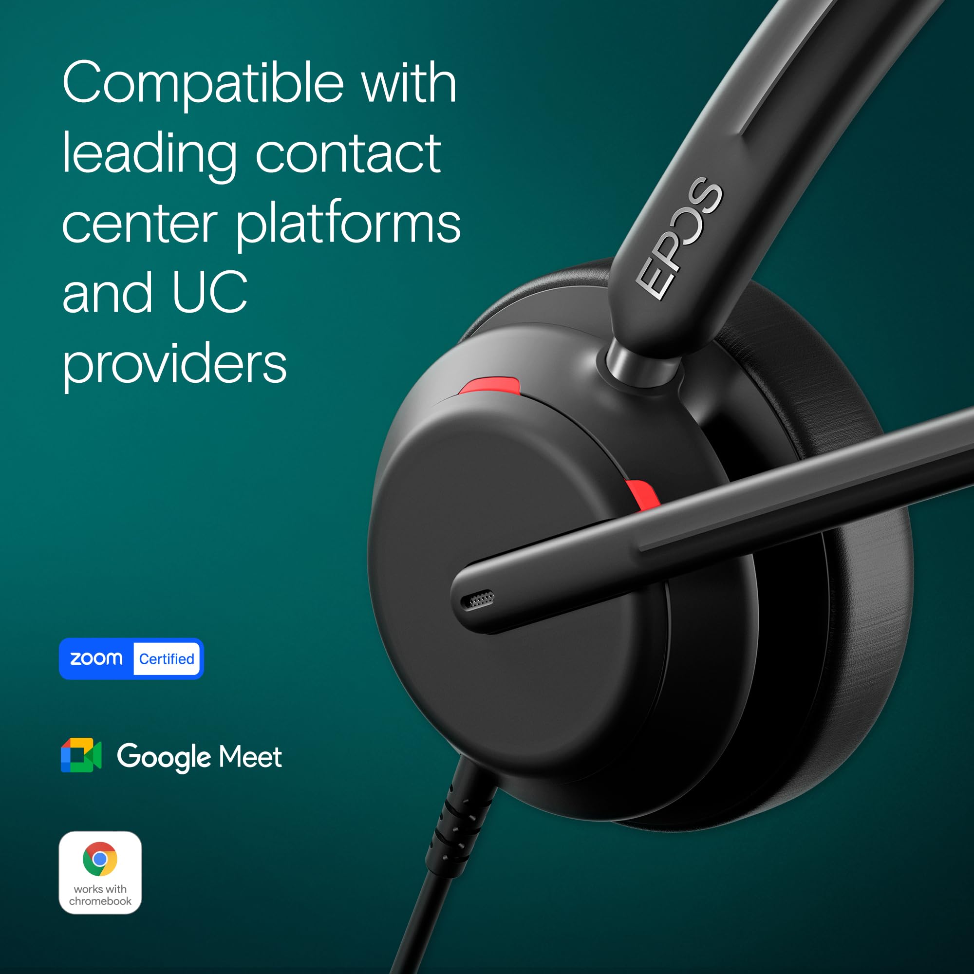 Foto 5 pulgar | Auriculares De Oficina Epos Impact 760 Con Cable Y Micrófono Usb-c - Venta Internacional.