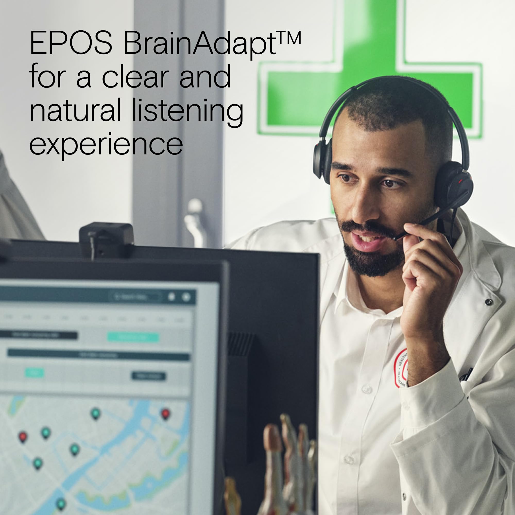 Foto 8 pulgar | Auriculares De Oficina Epos Impact 760 Con Cable Y Micrófono Usb-c - Venta Internacional.