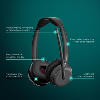 Foto 2 | Auriculares Epos Impact 1061t Para Oficina Abierta Mejorados Con Anc Híbrido - Venta Internacional.