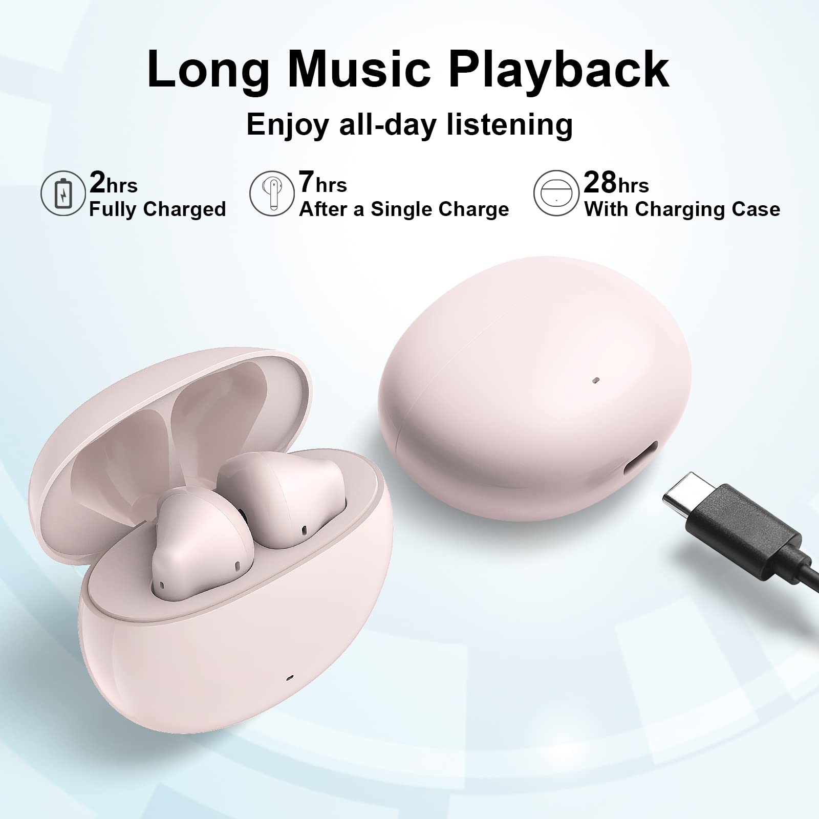 Foto 4 pulgar | Auriculares Bluetooth Edifier X2 True Wireless Rosa - Venta Internacional.