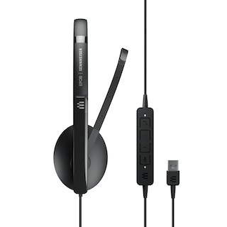 Foto 5 | Auriculares Epos I Sennheiser Adapt 160 Usb Ii Con Cable, Supraaurales, Negros - Venta Internacional.