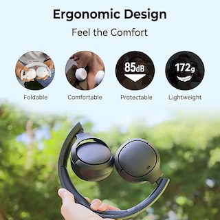Foto 4 | Auriculares Supraaurales Inalámbricos Edifier Wh500 Con 40 Horas De Reproducción, Color Negro - Venta Internacional.