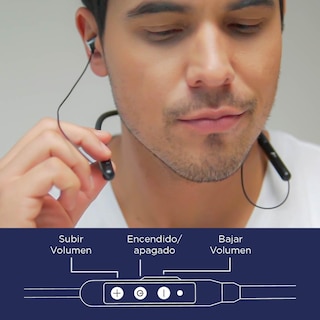 Foto 5 | Audífonos Deportivos Inalámbricos Hokins Bluetooth 5.2 Con Banda Para El Cuello Contra Agua Ipx5
