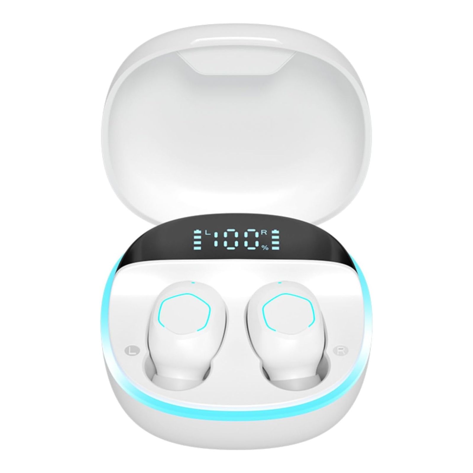 Audífonos In Ear Con Micrófono Hokins Bluetooth 5.2 Resistente A Salpicaduras