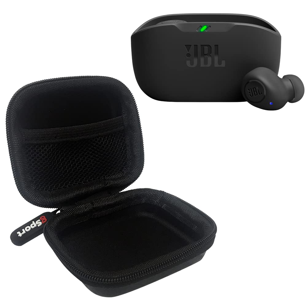 Foto 2 pulgar | Auriculares True Wireless JBL Vibe Buds Negros con Funda Gsport - Venta Internacional