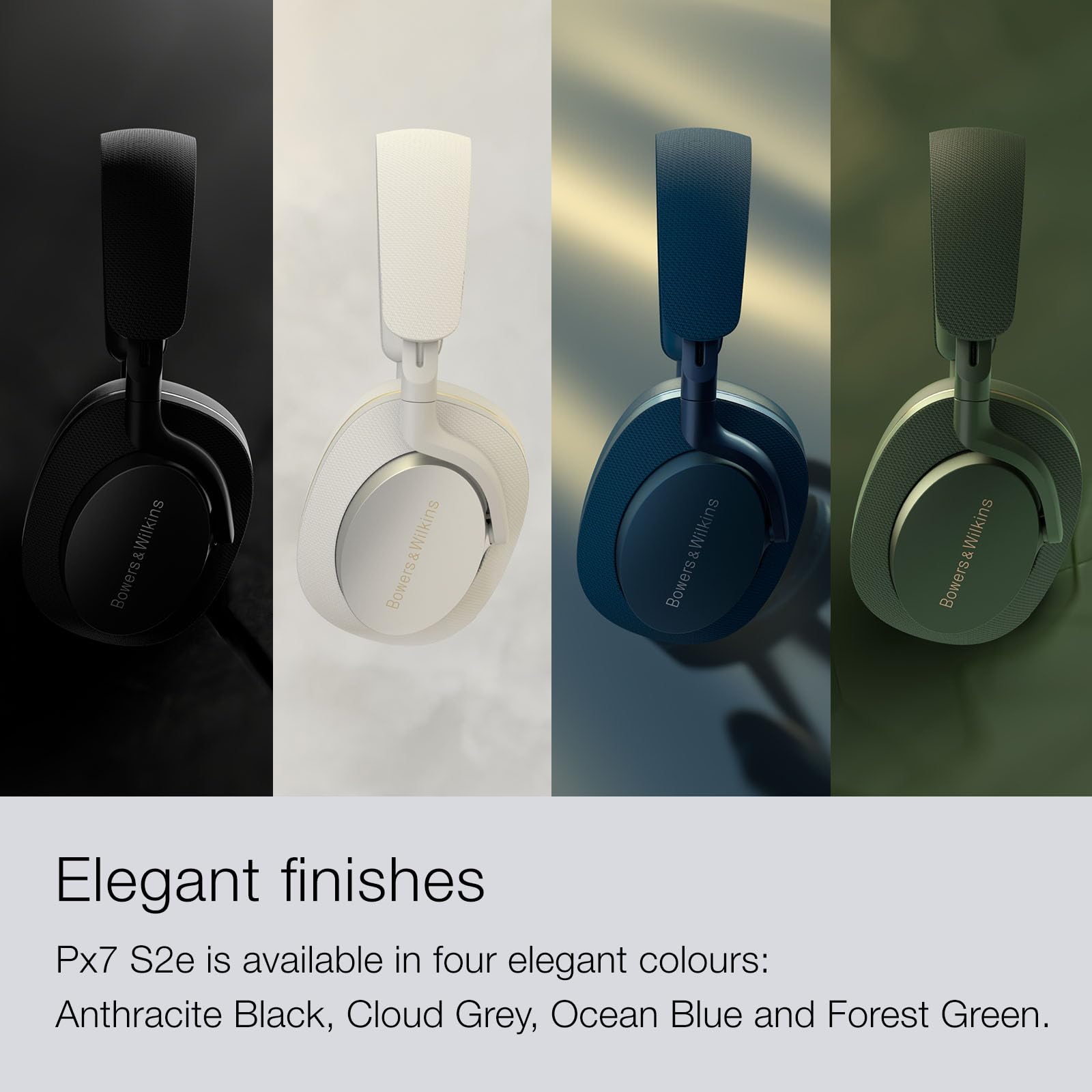 Foto 6 | Auriculares Bowers & Wilkins Px7 S2e Para Colocar Sobre Las Orejas Con Bluetooth, Color Gris - Venta Internacional.