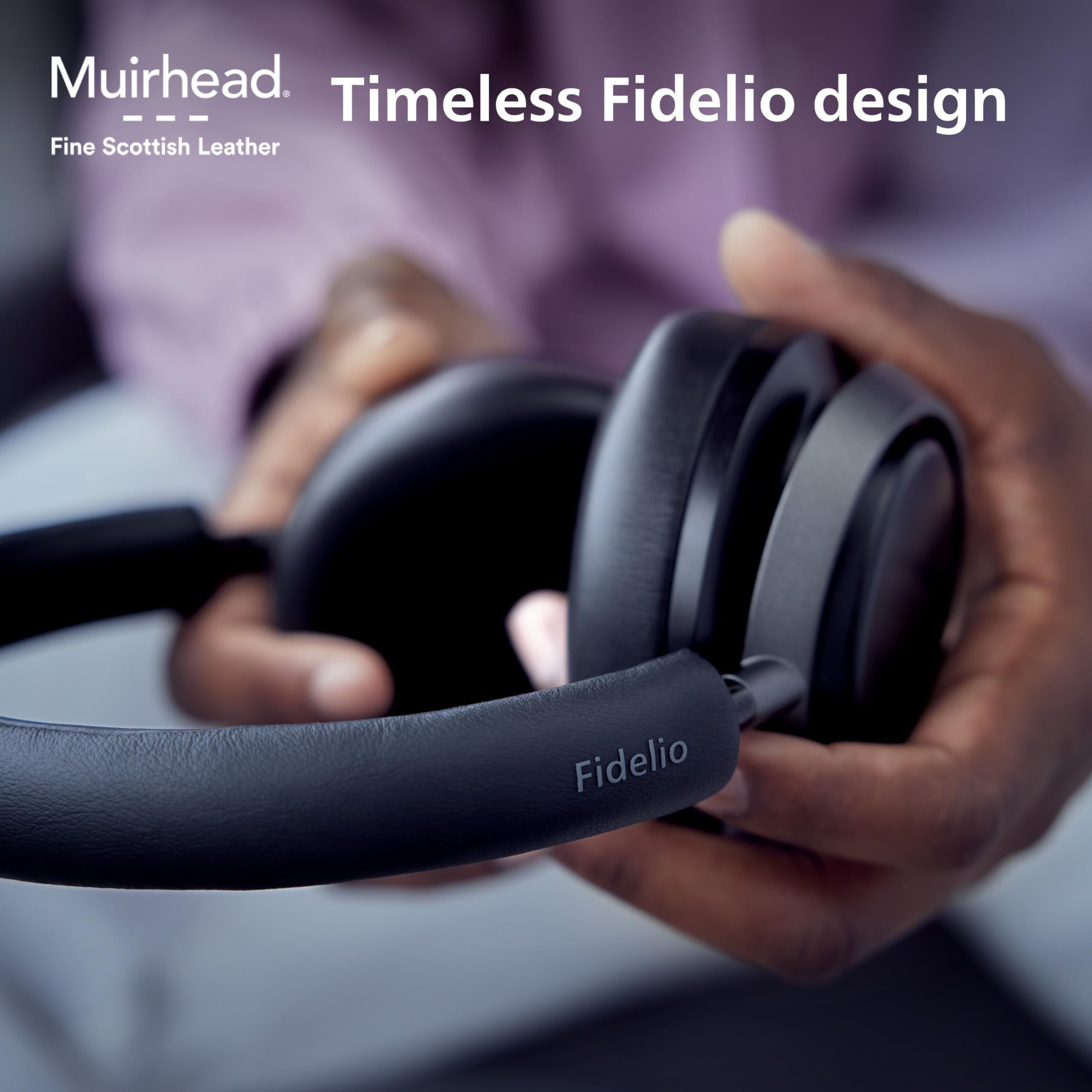 Foto 7 | Auriculares Inalámbricos Bluetooth Philips Fidelio L4 Negros - Venta Internacional.