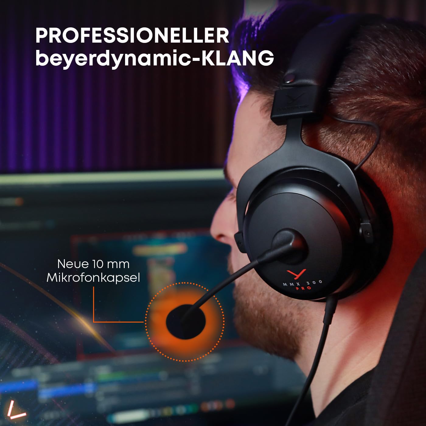 Foto 7 pulgar | Auriculares Para Juegos Beyerdynamic Mmx 300 Pro Con Cable Y Micrófono - Venta Internacional.