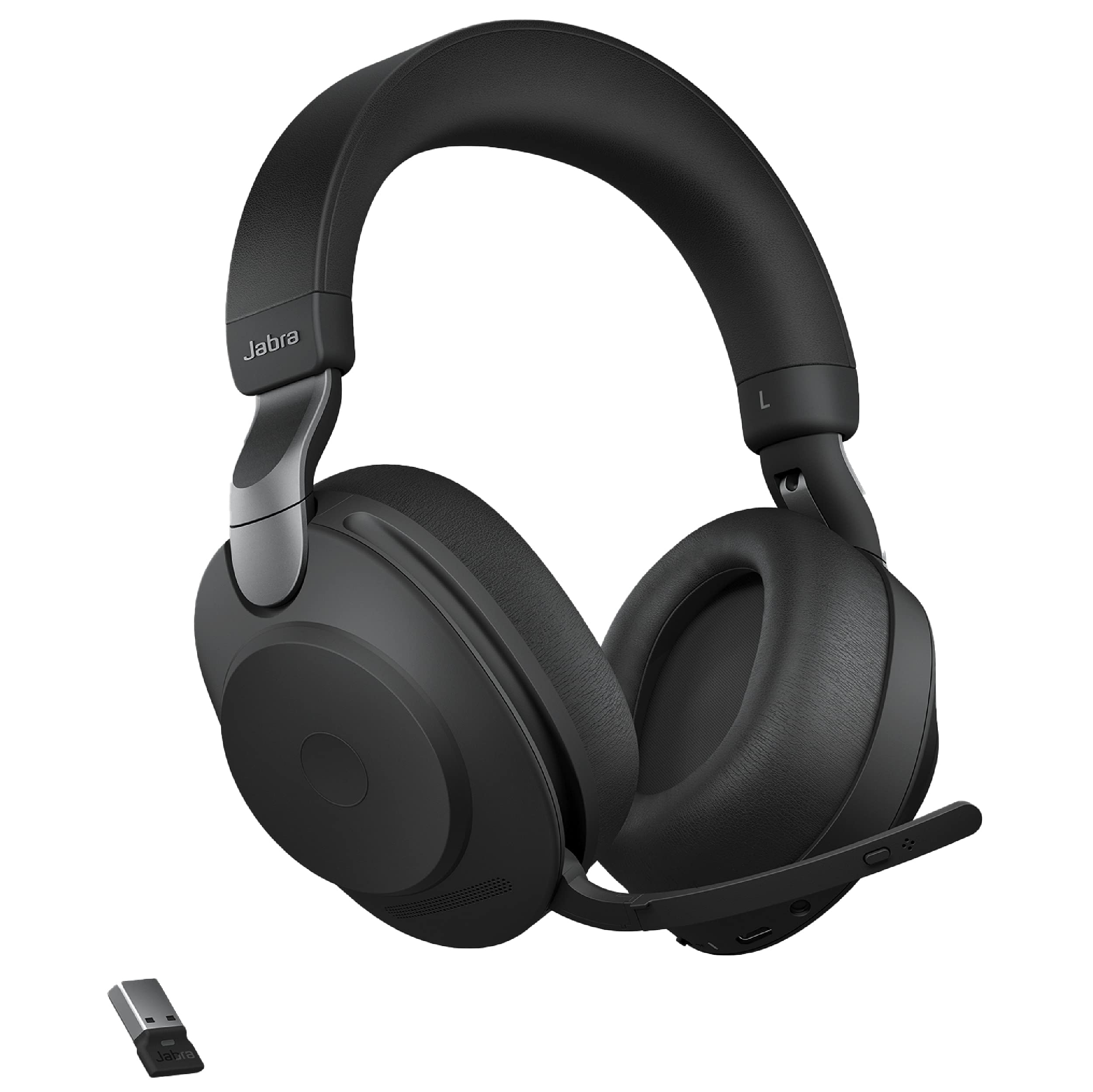 Auriculares Inalámbricos Jabra Evolve2 85 Ms Con Link380a Negros - Venta Internacional.