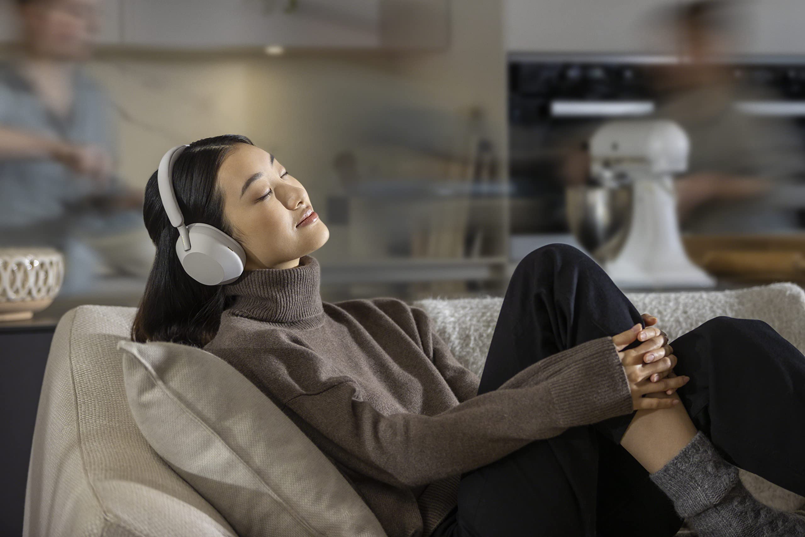 Foto 6 | Auriculares Inalámbricos Sony Wh-1000xm5s Con Cancelación De Ruido Plateados - Venta Internacional.