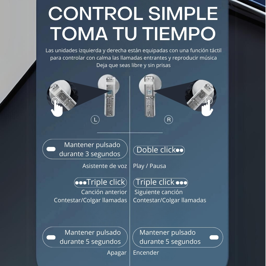 Foto 4 | Audífonos S10 Pro Blanco