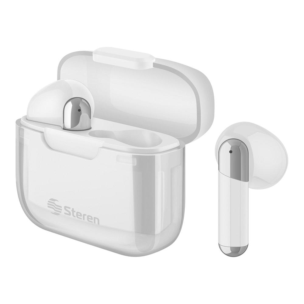 Audífonos Bluetooth Touch True Wireless Ergonómicos Color Blanco
