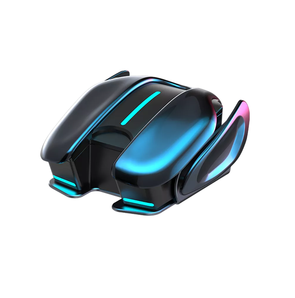 Foto 2 pulgar | Auriculares Bluetooth Bmani Inalámbricos Gamer K68 con Luz Led Negra