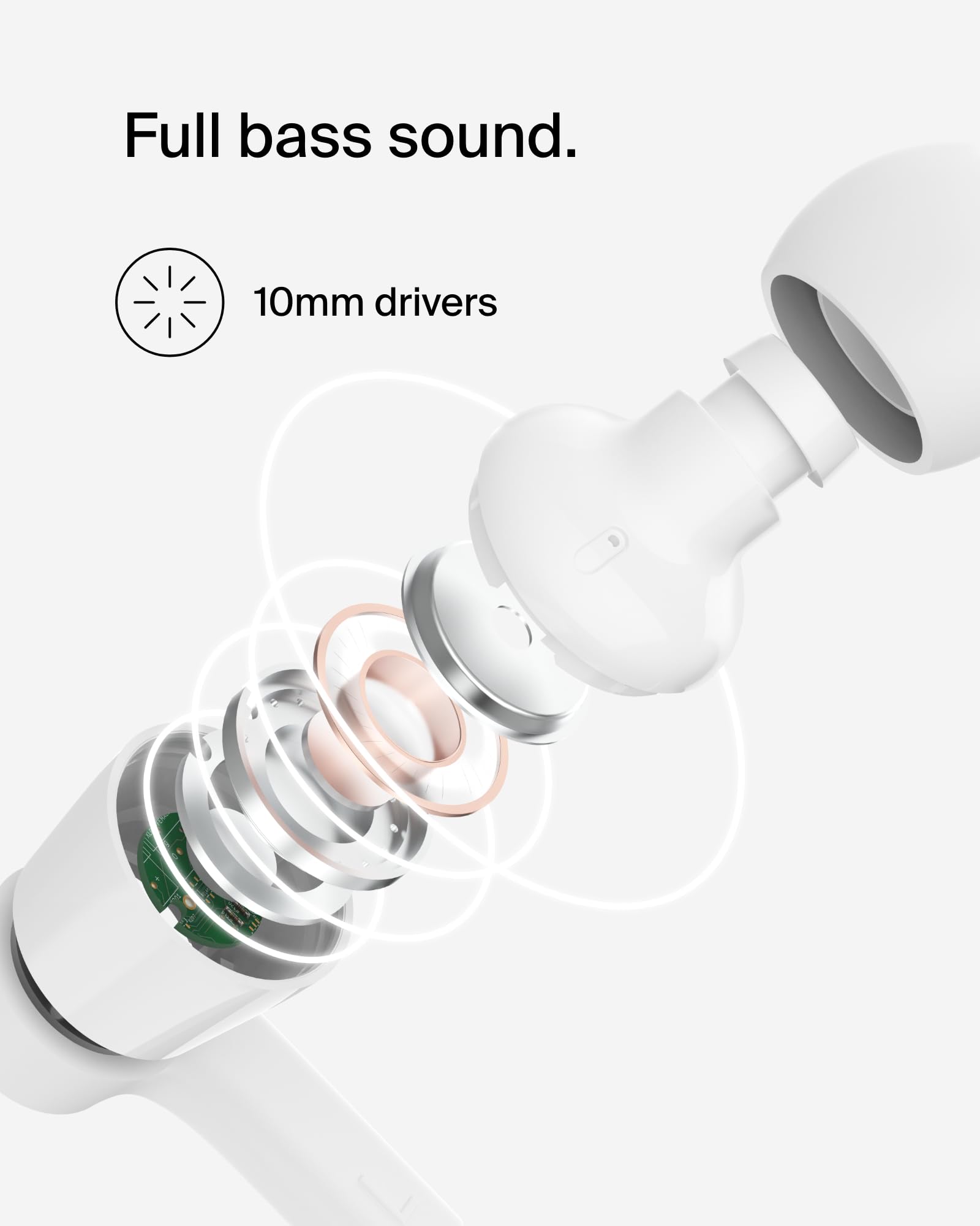 Foto 7 pulgar | Auriculares Belkin Soundform Con Cable Y Usb-c Para Iphone, Galaxy S24 - Venta Internacional.