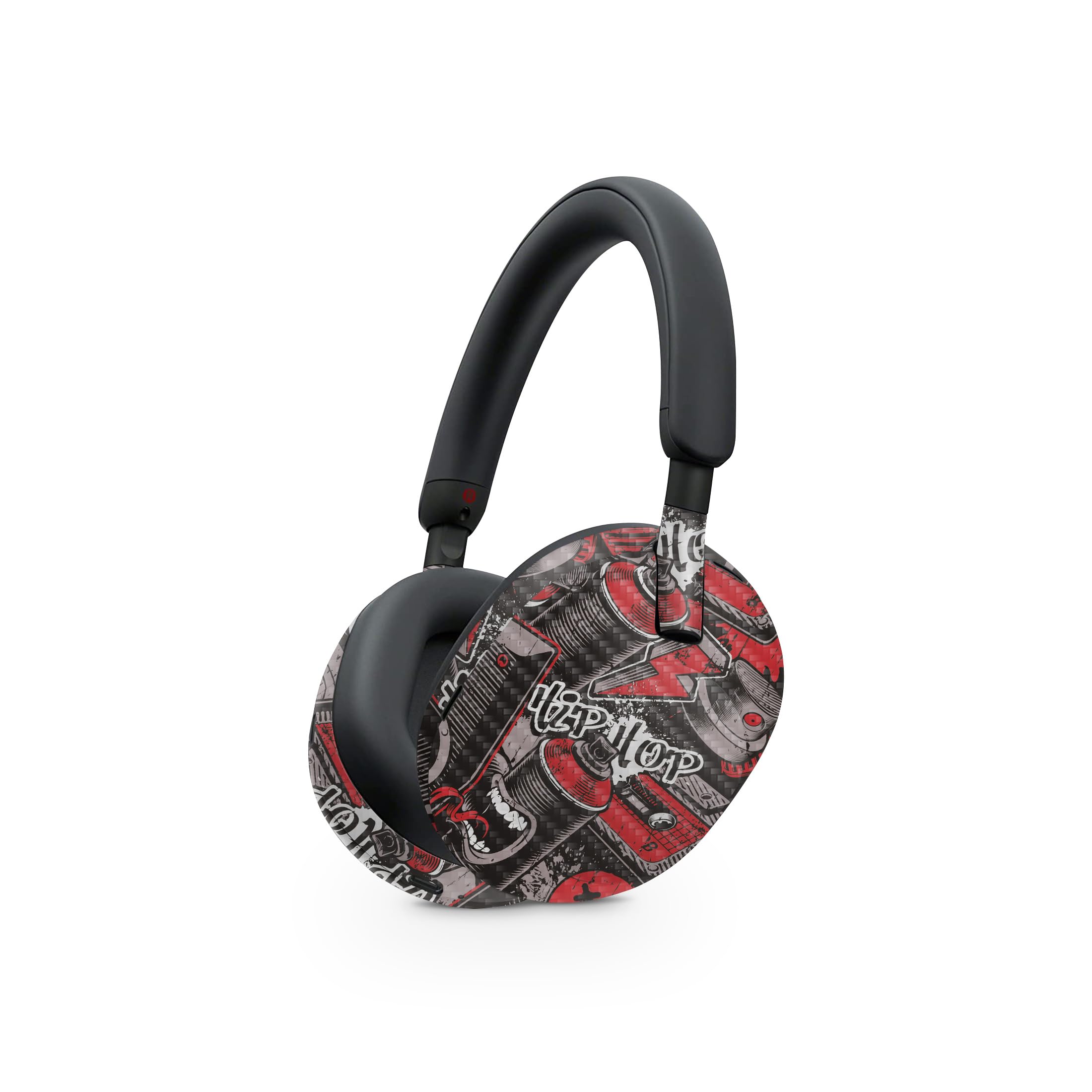 Foto 2 pulgar | Funda Mightyskins De Fibra De Carbono Para Sony Wh-1000xm5, Color Rojo - Venta Internacional.
