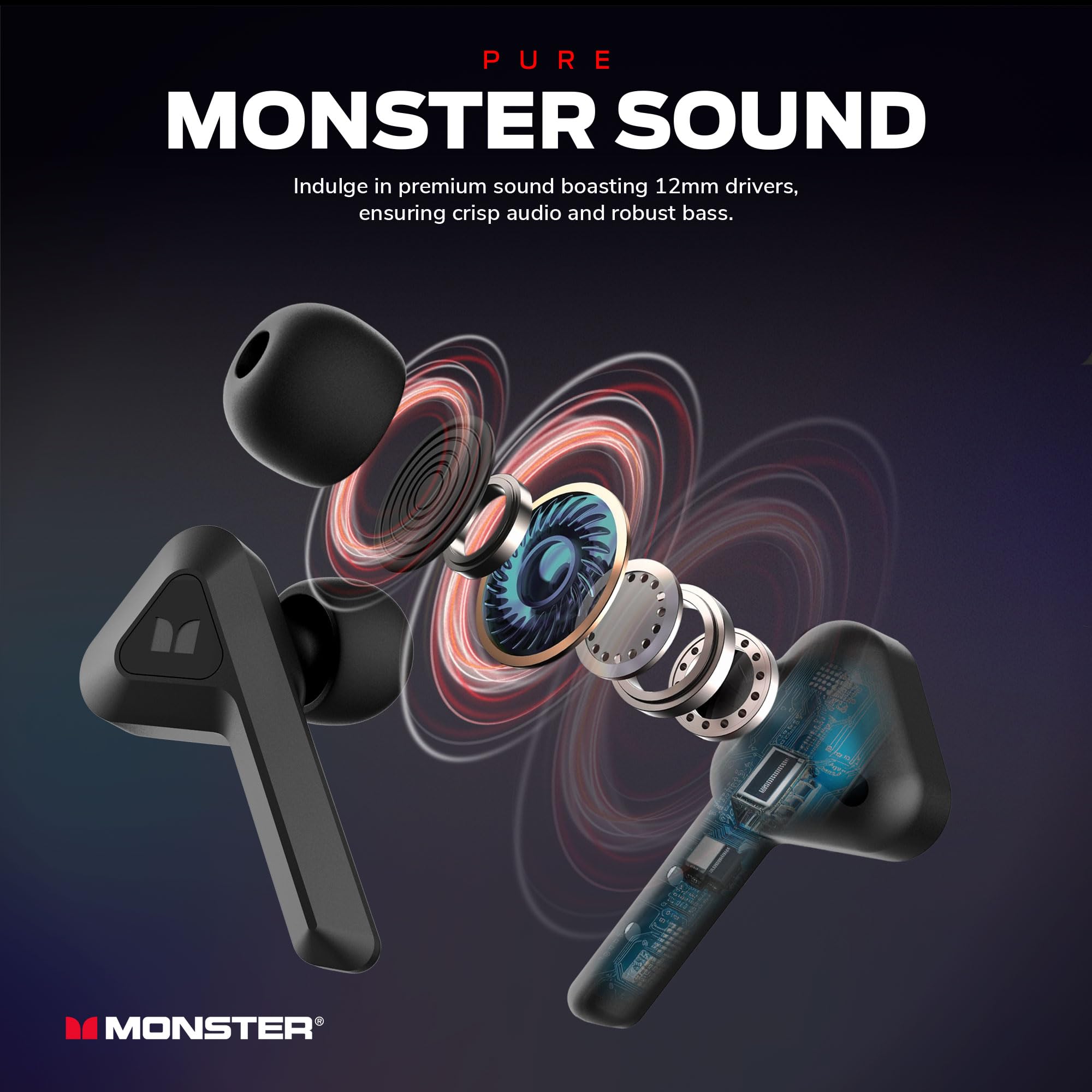 Foto 7 pulgar | Auriculares Inalámbricos Monster Dna Go Bluetooth Aptx Ipx5 Water - Venta Internacional.