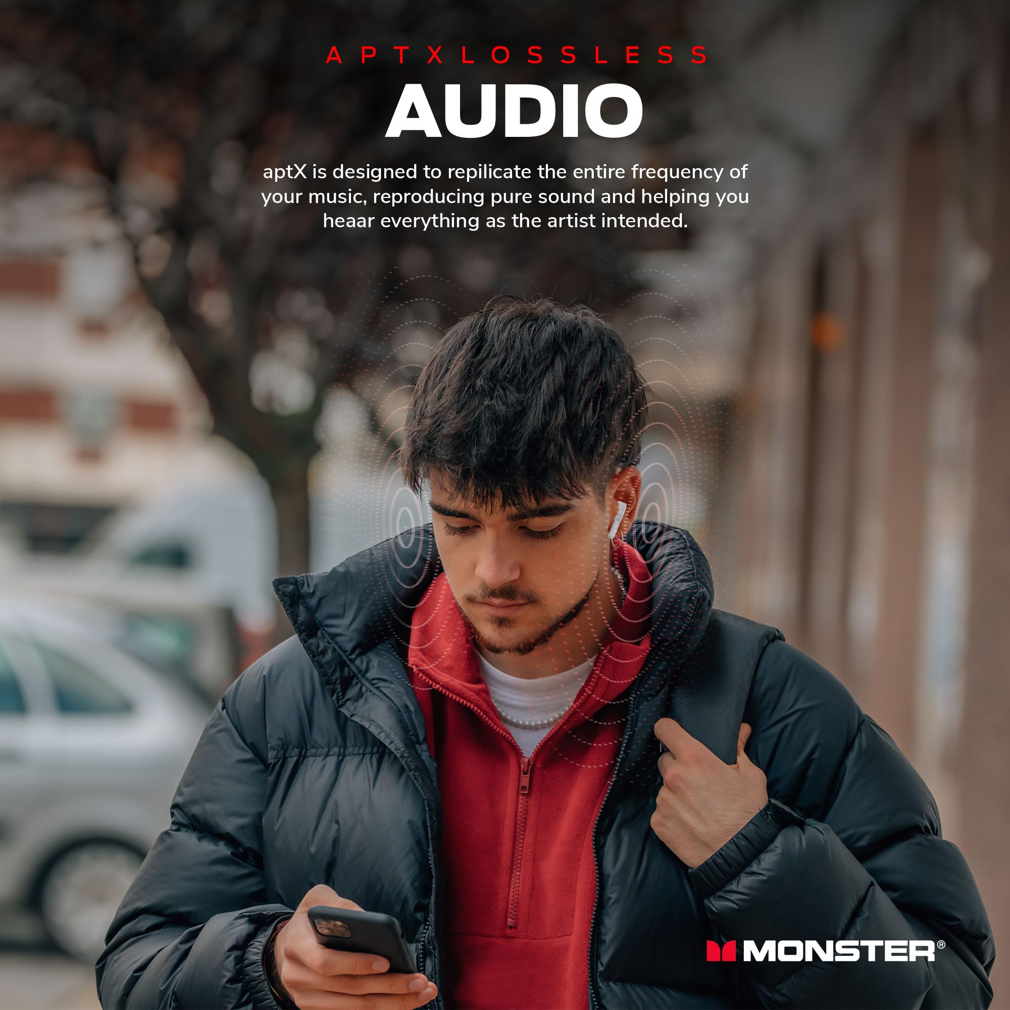 Foto 8 pulgar | Auriculares Inalámbricos Monster Dna Go Bluetooth Aptx Ipx5 Water - Venta Internacional.