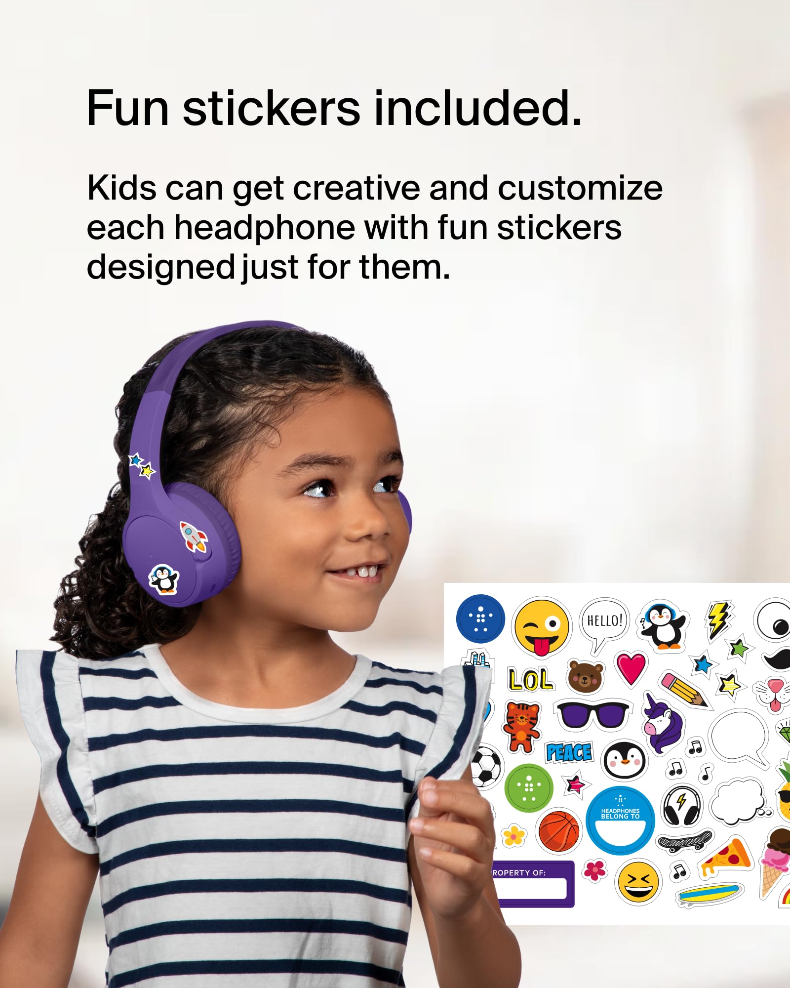 Foto 7 pulgar | Auriculares Inalámbricos Bluetooth Belkin Soundform Mini Kids - Venta Internacional.