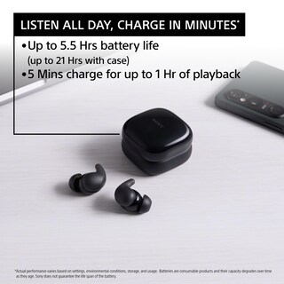 Foto 6 | Audífonos Inalámbricos Sony Linkbuds Fit Negros con Bluetooth-Venta Internacional