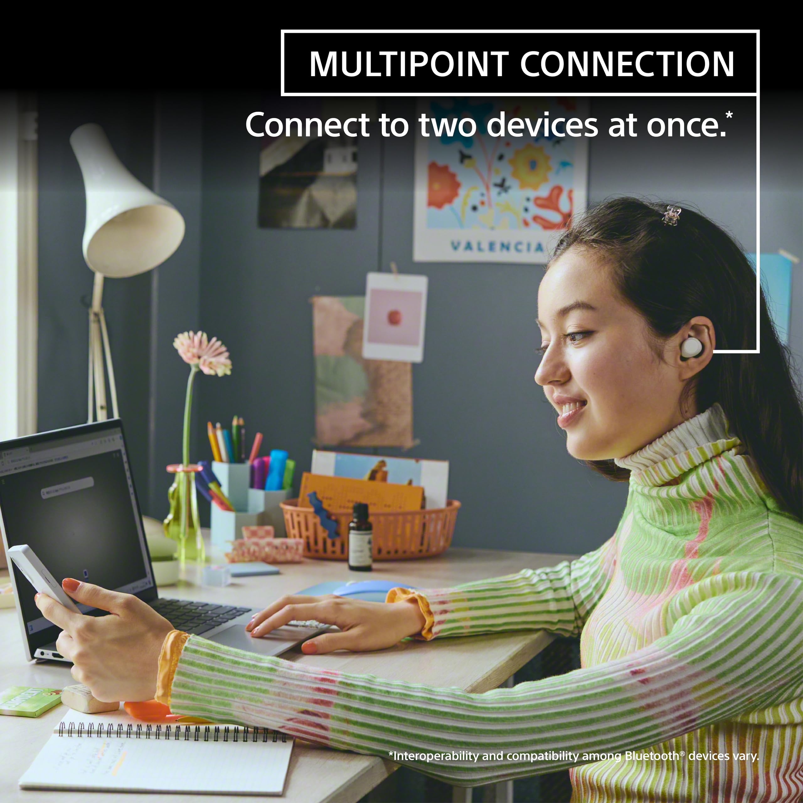 Foto 4 pulgar | Audífonos Inalámbricos Sony Wf-c510 Amarillos con Bluetooth-Venta Internacional