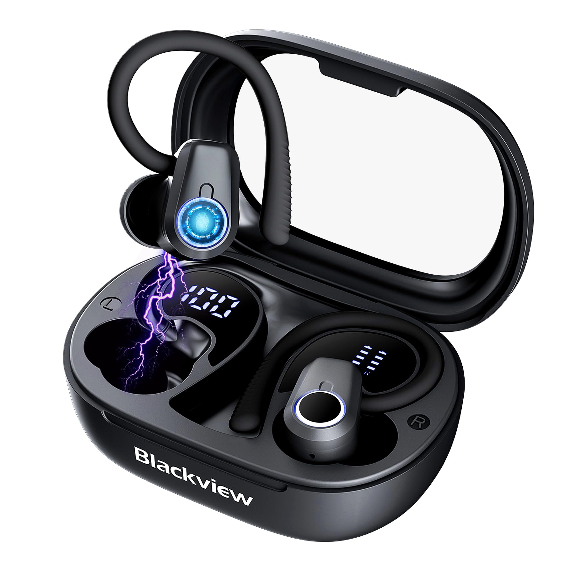Foto 2 pulgar | Auriculares Inalámbricos Blackview Sport Bluetooth 5.3 Con Cancelación De Ruido - Venta Internacional.