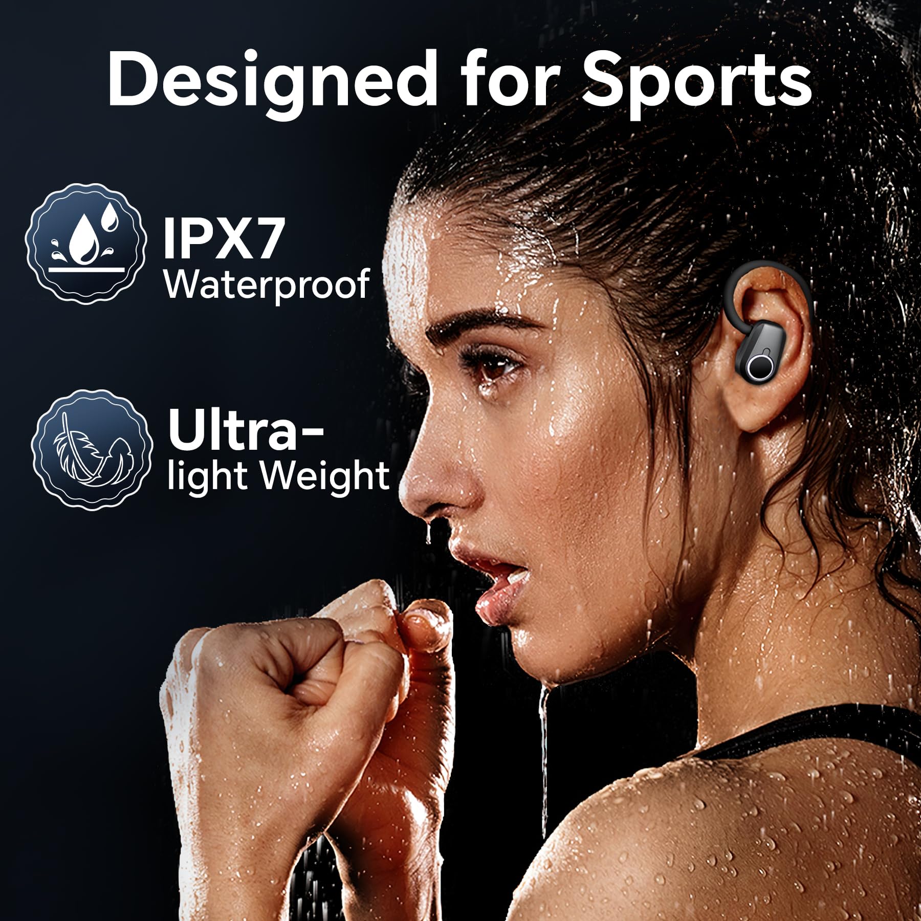 Foto 7 pulgar | Auriculares Inalámbricos Blackview Sport Bluetooth 5.3 Con Cancelación De Ruido - Venta Internacional.