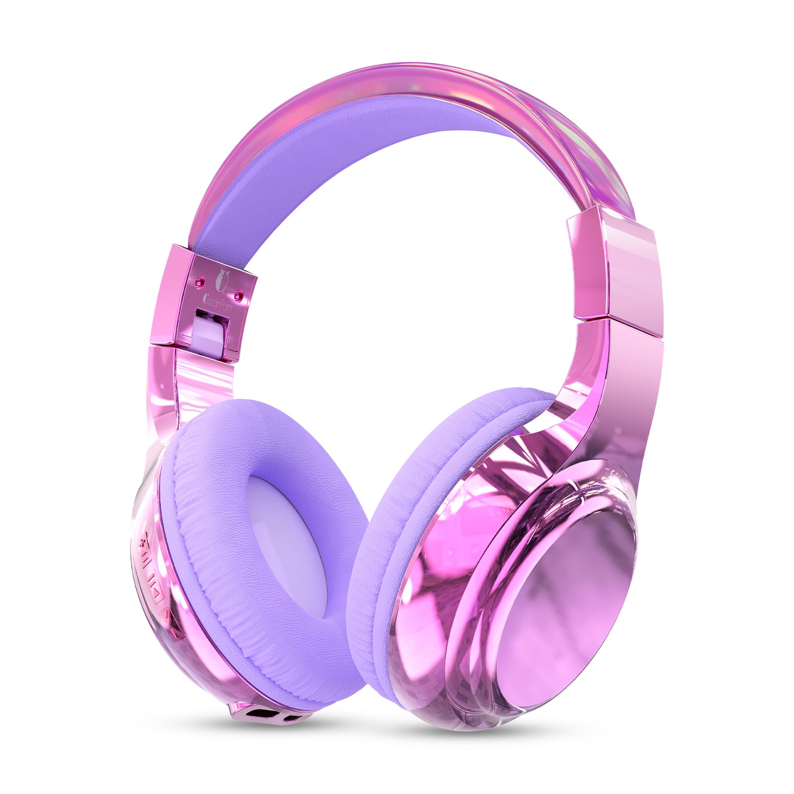 Foto 2 pulgar | Auriculares Bluetooth Qearfun Para Niños Con Micrófono Y Cable Auxiliar - Venta Internacional.