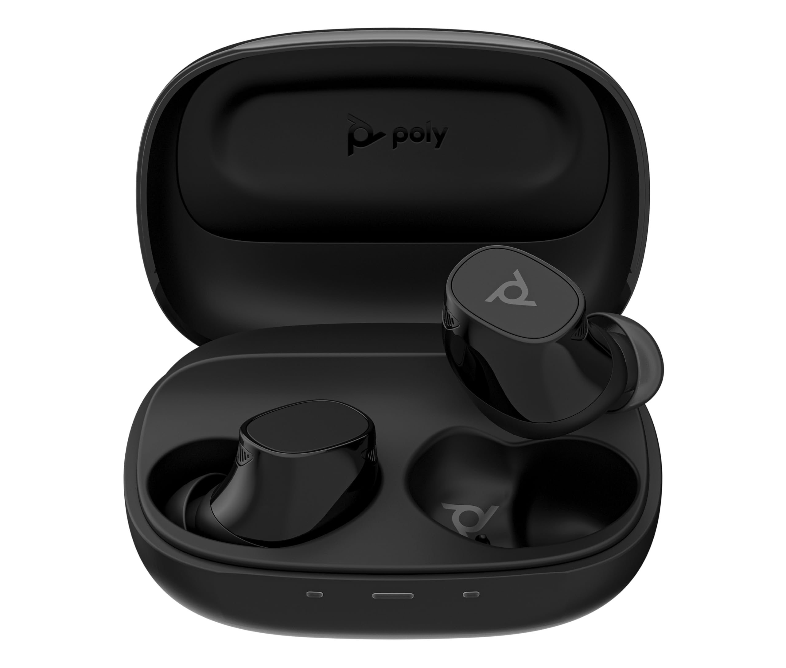 Foto 2 pulgar | Audífonos True Wireless Poly Voyager Free 20 Negros con Bluetooth-Venta Internacional